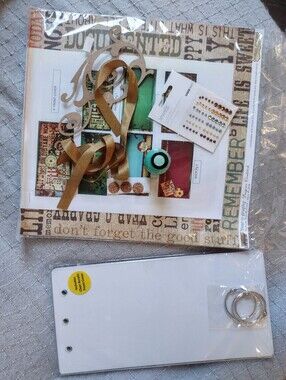 Vintage 2011 Simple Stories Year-O-Graphy Mini Album Scrapbook Kit NEW